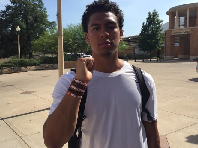Casey Thompson spent Saturday on the Texas campus. 