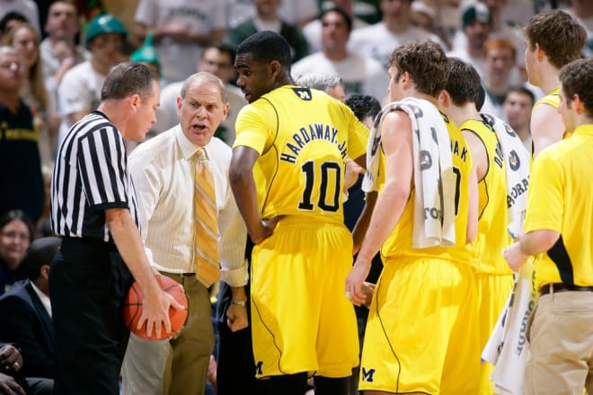 Former Michigan head coach John Beilein and his team picked up a program win in East Lansing in 2011.