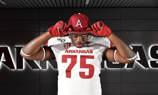 Arkansas OL Ray Curry Jr.