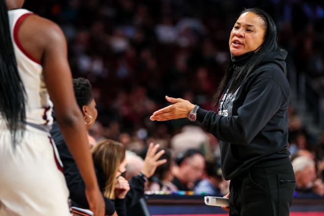 South Carolina's Staley better player or coach? Good question, she says