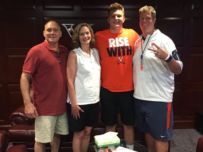 Derek Devine said he loved working out at UVa's camp last Friday night.