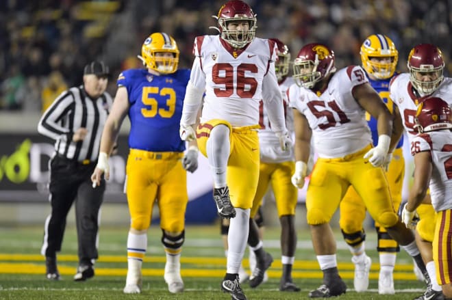 USC transfer defensive lineman Caleb Tremblay