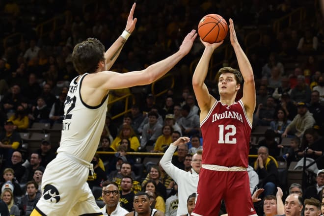 Miller Kopp looks to be a legit two-way player for Indiana and have the impact a lot of people expected last year. 