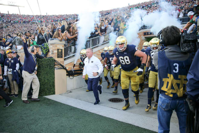 Even though the Fighting Irish suffered another one-possession defeat against Georgia on Saturday, Kelly said he likes the grit and toughness his team showed, and is confident in their ability to win close games.