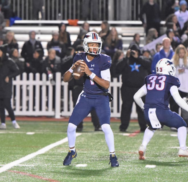 Providence Day QB Jadyn Davis has been selected as the NC Sportswriters Offensive Player of the Year