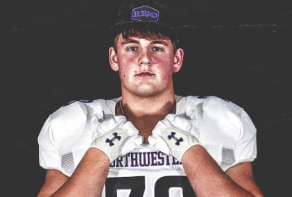 Dylan Senda was the first commitment of Northwestern’s 2023 class.