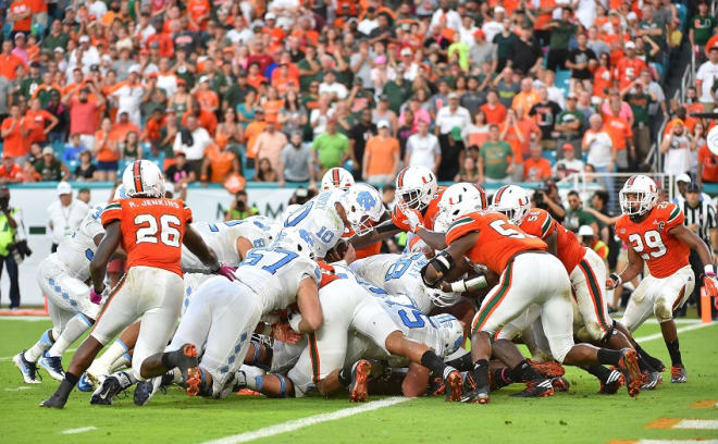 The Tar Heels left an awful lot of points on the field at Hard Rock Stadium in Saturday's win at Miami.