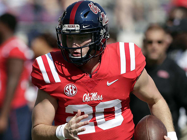 Former Ole Miss quarterback Shea Patterson threw for 2,259 yards in seven games this season.