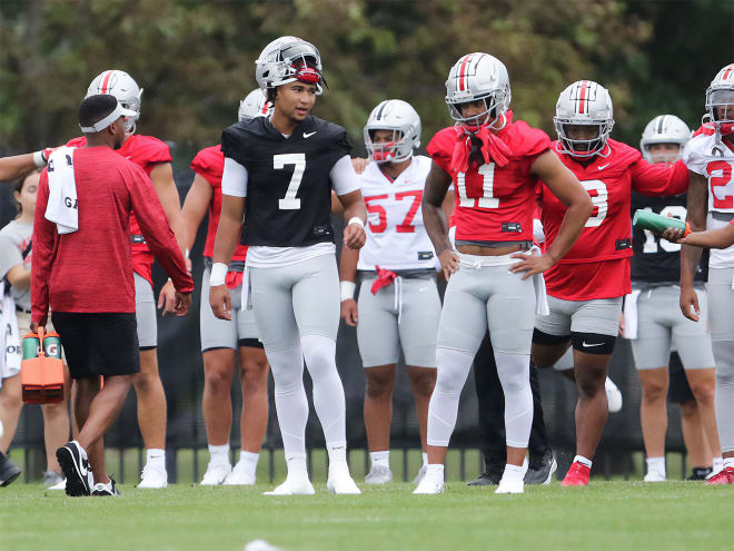 Ohio State has sky-high expectations on offense. (Birm/DTE)