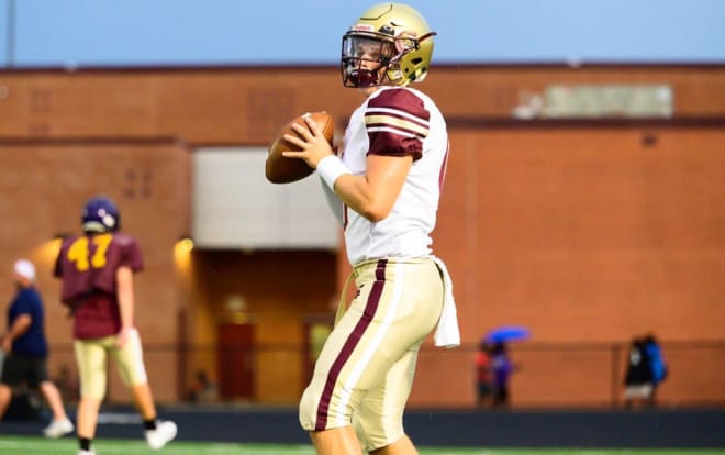 Wake Forest commit Brett Griffis has been in sync throwing the football all season for Broad Run