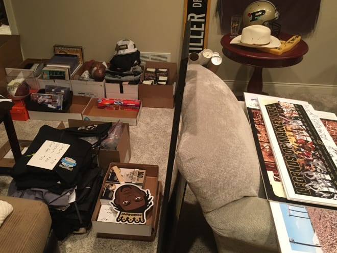 Some of Tom Schott's personal collection will make its way to Saturday's memorabilia show in West Lafayette. 