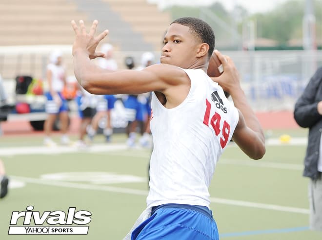 The program's top 2019 QB target, Jacob Zeno, will see the team scrimmage two weeks in a row