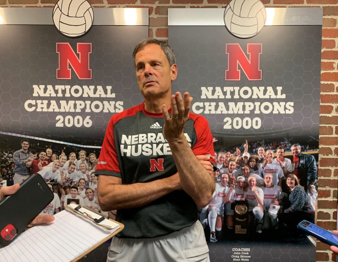 John Cook and Co-host Lauren Cook West dove into more Nebraska Volleyball in their latest podcast episode. 