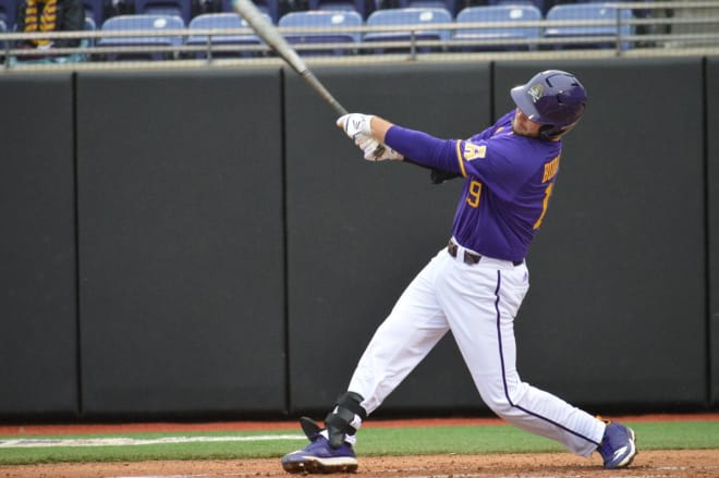 Alec Burleson and ECU clinched the AAC regular season title with a 6-1 road victory at Wichita State.