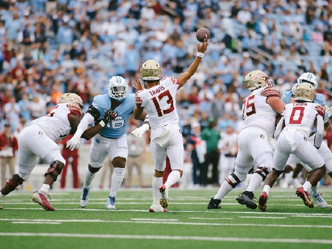 UNC allowed Georgia Tech and Florida State to score well over their season averages.