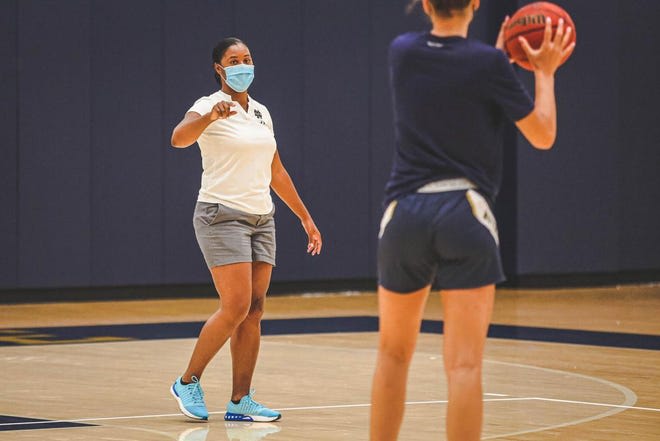 Notre Dame began practice under first-year head coach Niele Ivey on Oct. 14.