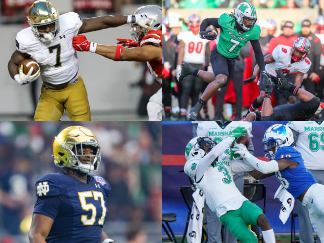 Notre Dame and Marshall will play each other for the first time ever Saturday.