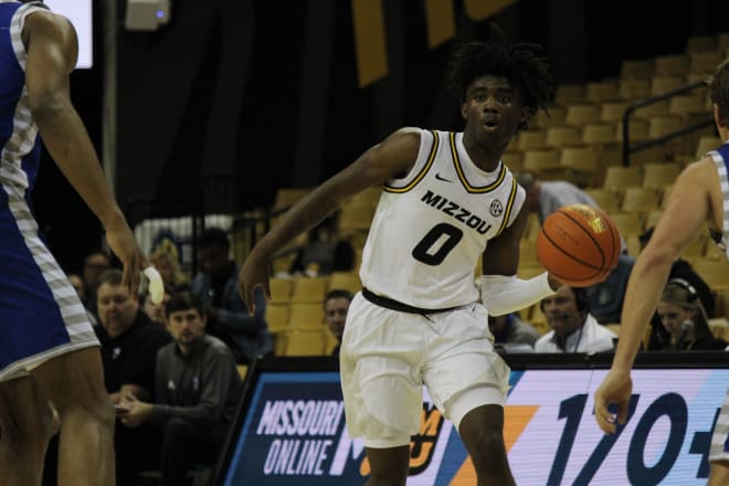 Missouri freshman Anton Brookshire scored eight points and dished three assists while playing a career-high 24 minutes in the team's win over Eastern Illinois.