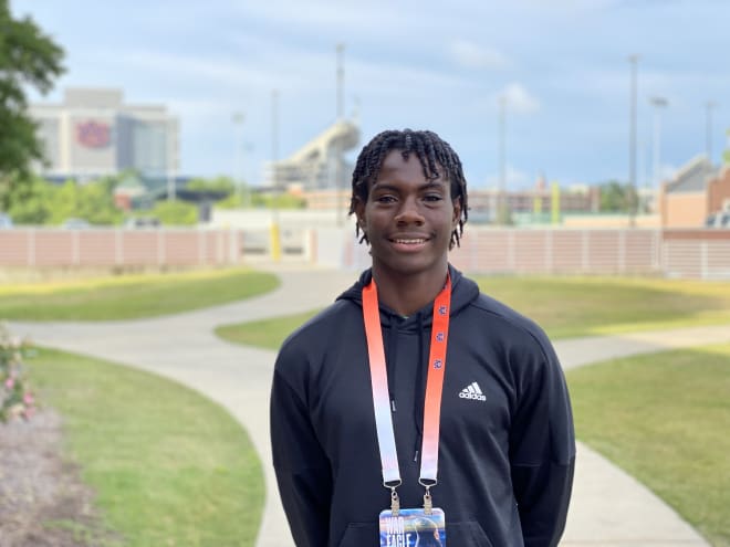 Ryland Gandy after his unofficial visit to Auburn.