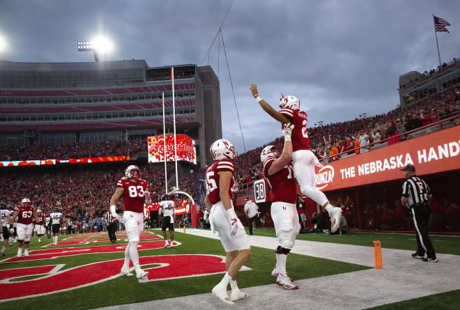 Nebraska's offense put it all together in Saturday night's blowout win over Northwestern.