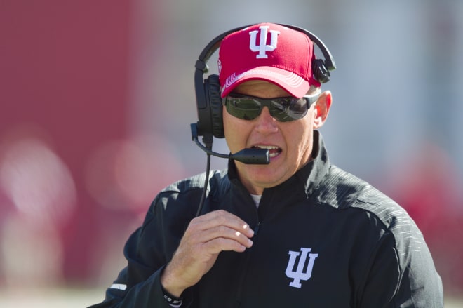 Indiana Hoosiers football head coach Tom Allen