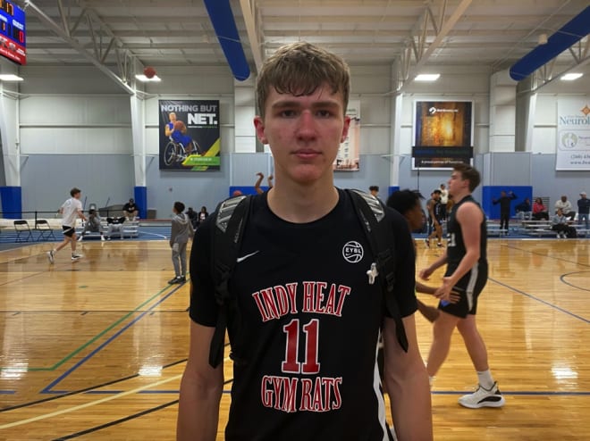 Indiana hosted class of 2025 Heritage Hills (Ind.) forward Trent Sisley for an unofficial visit on Tuesday. (TheHoosier.com)