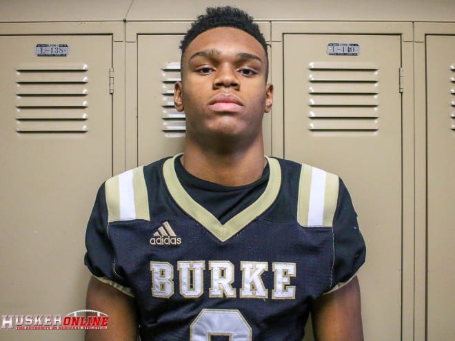 Omaha (Neb.) Burke class of 2022 outside linebacker Devon Jackson 