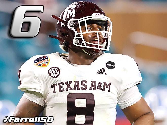 Texas A&M's DeMarvin Leal flipped for football at a young age