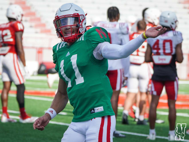 Nebraska QB Casey Thompson