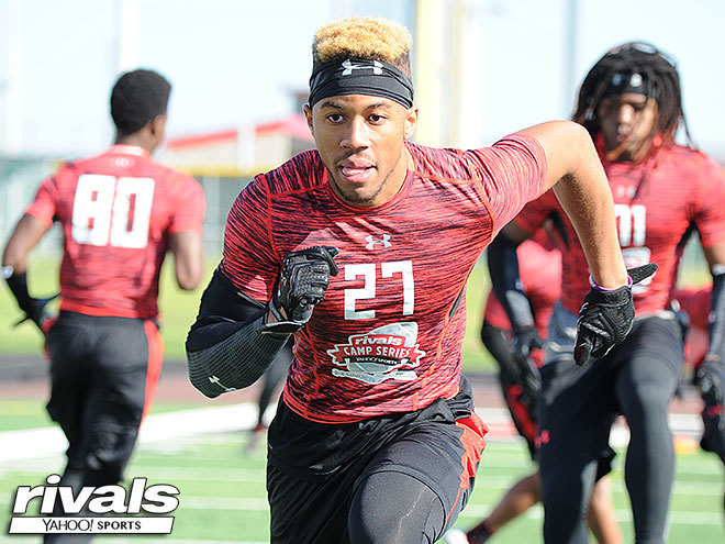 Arkansas continued to impress Hanspard and his family on Tuesday.