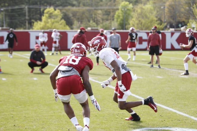 Arkansas DB Trent Gordon is academically ineligible to play in the Liberty Bowl.
