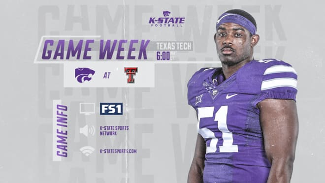 Kansas State travels to Lubbock to play Texas Tech on Saturday night.