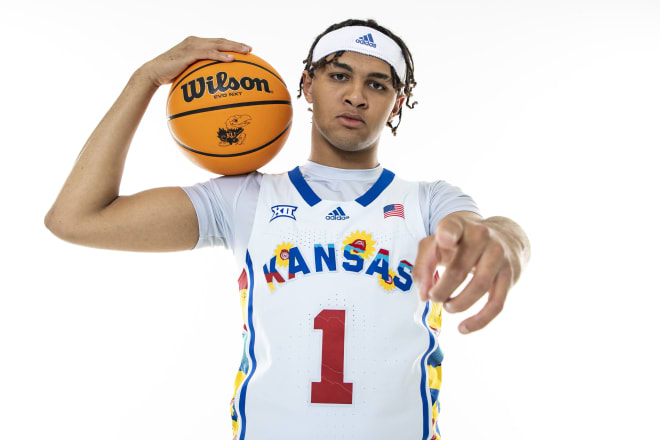 Marcus Adams, Jr., took an official visit to Kansas this past weekend