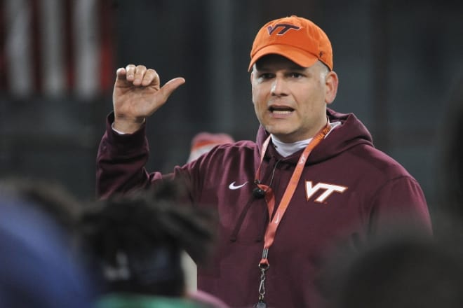 Justin Fuente enters his second season as the head coach of the Hokies. 