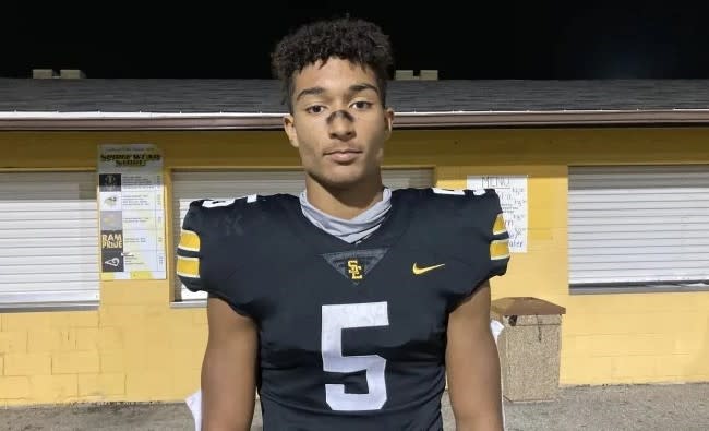 Southeast Polk safety Xavier Nwankpa currently holds 25 scholarship offers.
