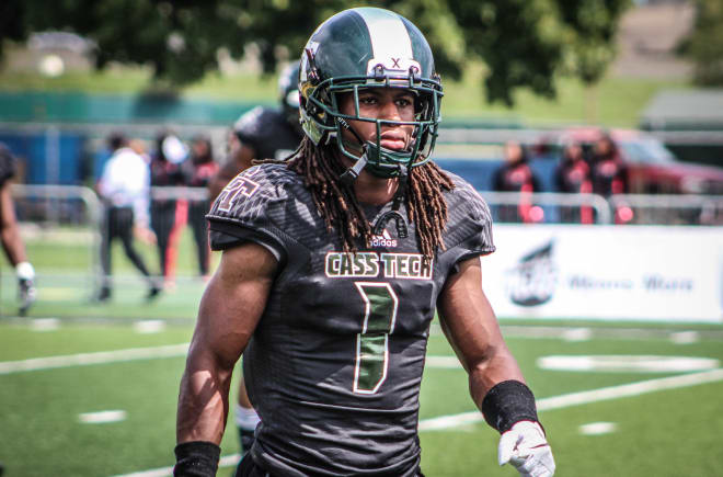 Three-star safety Jaylen Kelly-Powell had been leaning toward Michigan for a while and finally pulled the trigger.