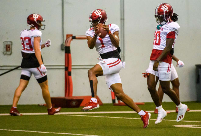 Donaven McCulley made the move to wide receiver this offseason, a move that could benefit both IU and himself. 