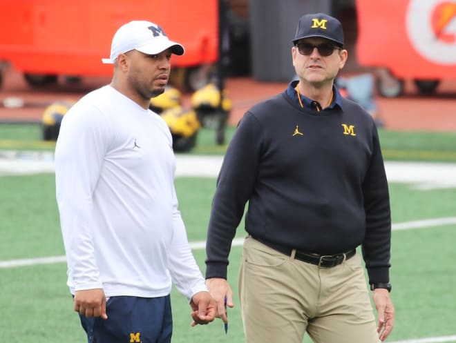 Michigan Wolverines football head coach Jim Harbaugh handed Josh Gattis the keys to the offense in 2019.