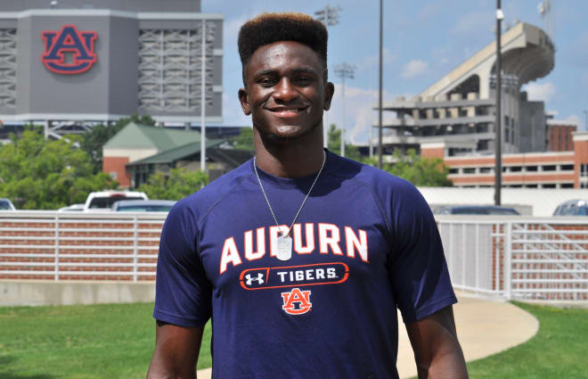 Athens Christian (Ga.) athlete Richard Jibunor committed to Auburn on Thursday.