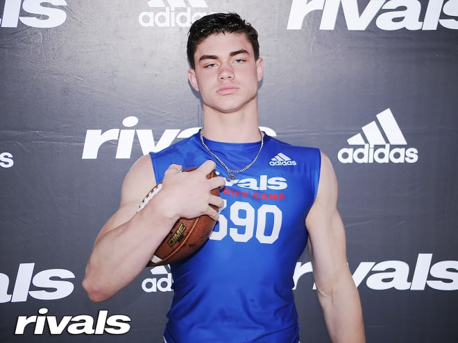 Massachusetts wide receiver Jay Brunelle is committed to Notre Dame. 