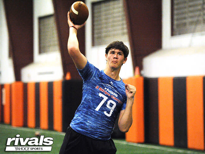 Four-star 2019 QB Grant Gunnell landed an offer from Notre Dame on Wednesday 