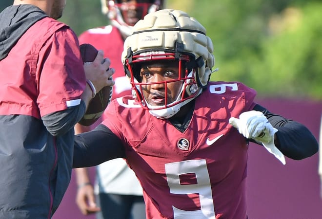 Meiko Dotson is having a strong preseason and should compete for a starting spot at the cornerback for the FSU football team.. 
