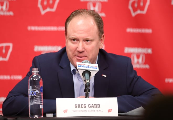 Head coach Greg Gard spoke to reporters on Wednesday. 