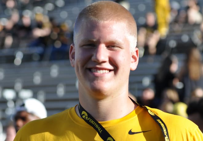 Class of 2019 offensive lineman Ezra Miller is impressed with the Iowa coaching staff.