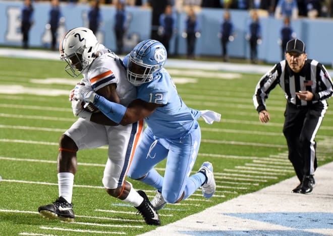 Fox has 146 tackles in his career at UNC.