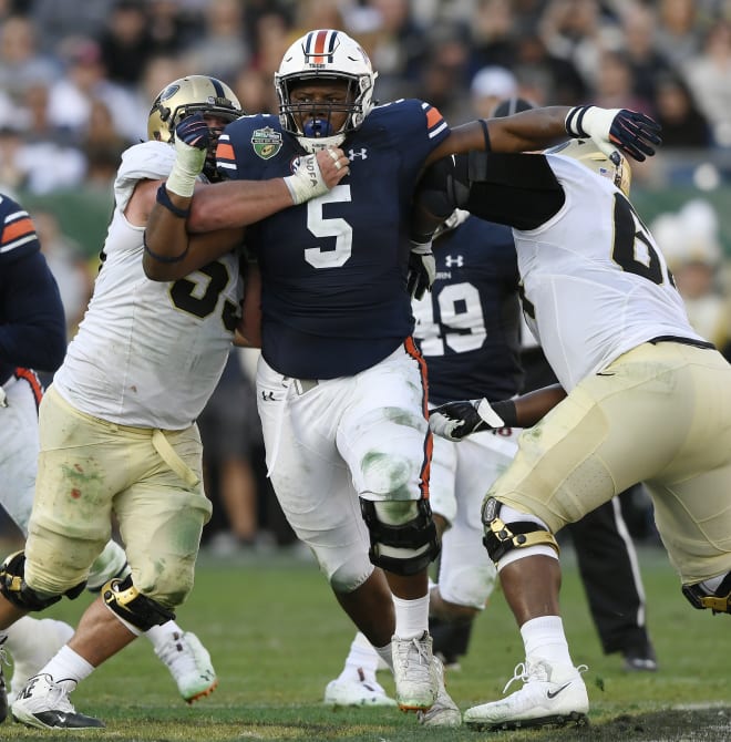 Panthers make Derrick Brown first Auburn player taken in NFL Draft first  round since 2014