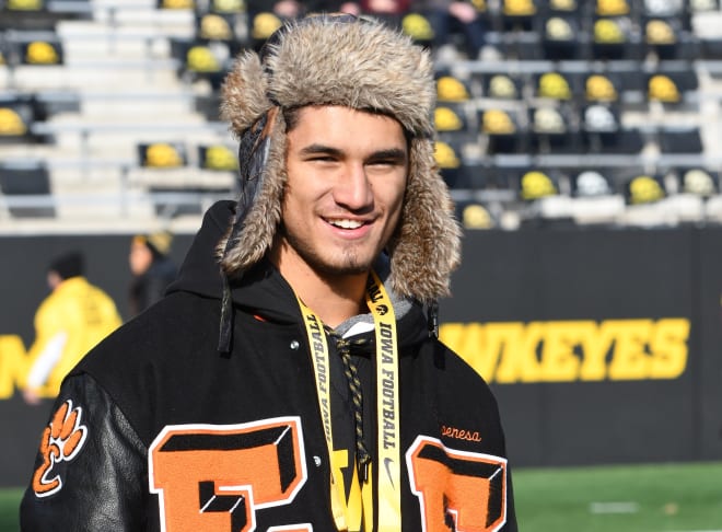 Eric Epenesa will be joining the Iowa Hawkeyes as a preferred walk-on this year.