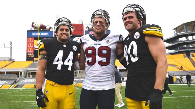 The Watt Brothers Spending Together highlights the NFL's week three among  former Wisconsin