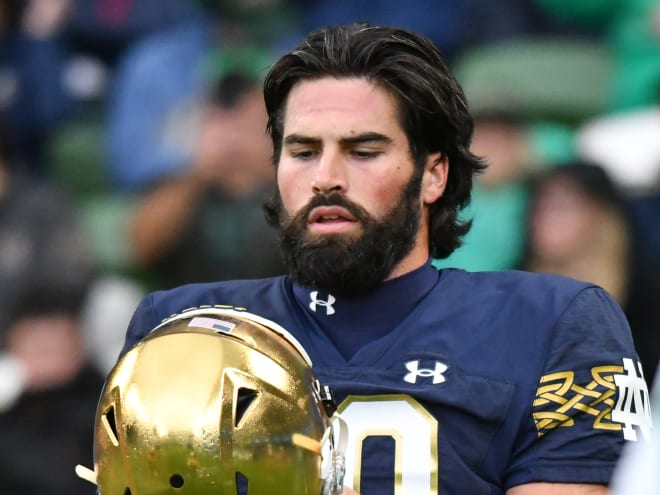 Podcast: Chad Grier on QB Sam Hartman's Notre Dame football debut against Navy in Dublin, Ireland