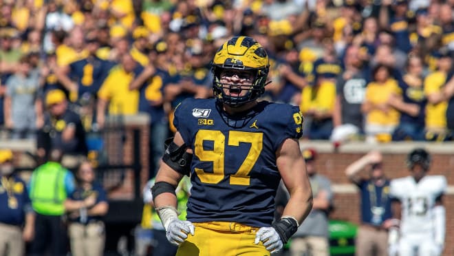 Michigan Wolverines football's Aidan Hutchinson